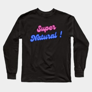 Colorful Supernatural t shirt Long Sleeve T-Shirt